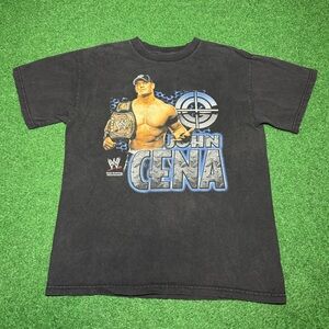 John Cena WWE Vintage Y2K Wrestling Small 19x25 Graphic Grunge Punk T Shirt